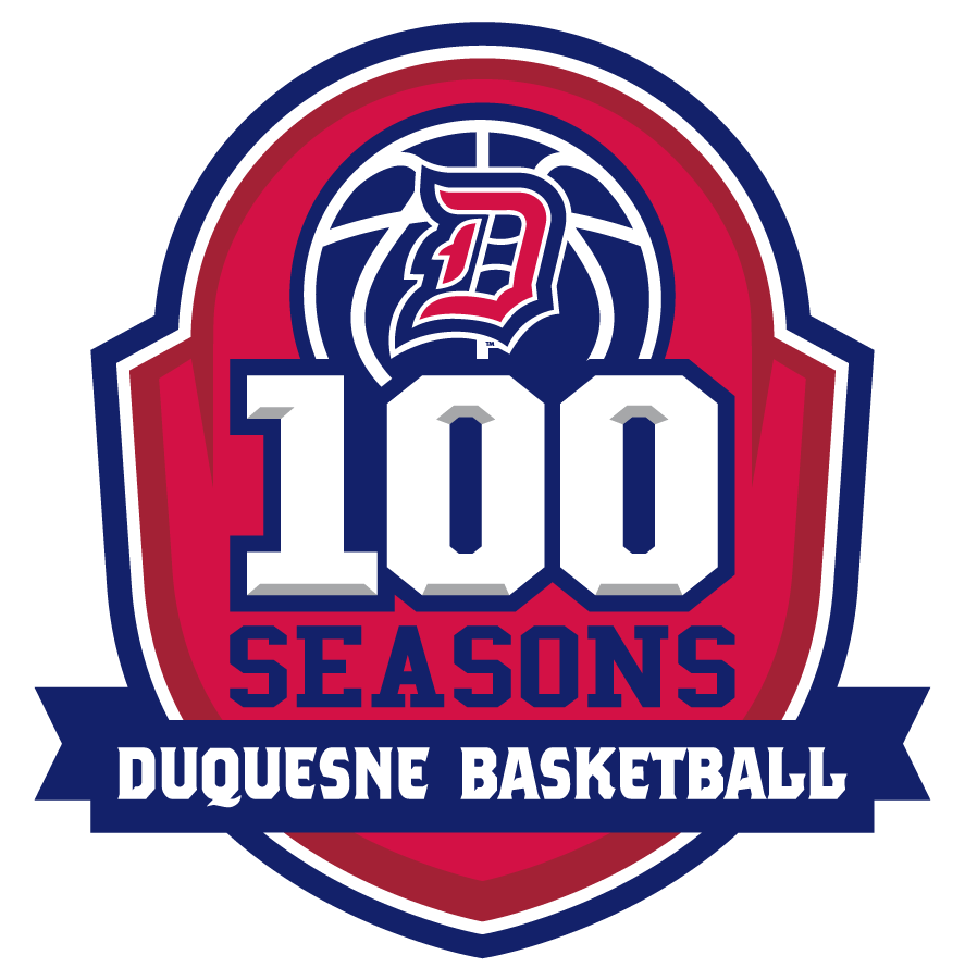 Duquesne Dukes 2015-2016 Anniversary Logo diy iron on heat transfer